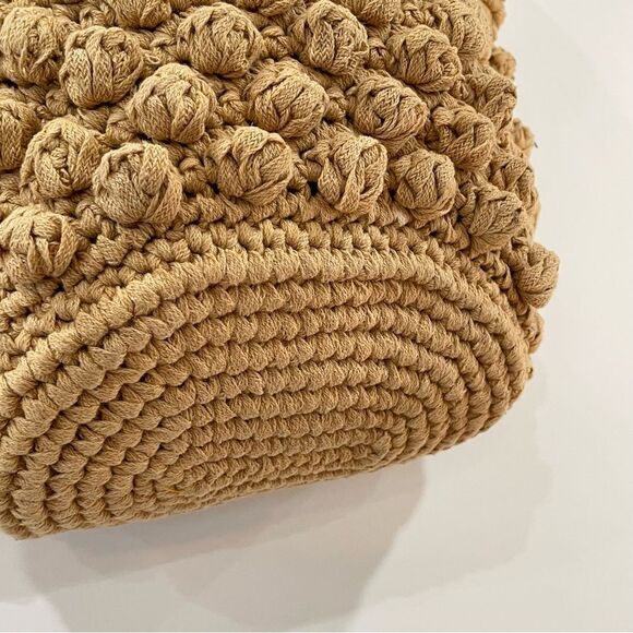 Zara Tan Tote with Wooden Handles - Picture 4 of 15